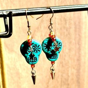 Dead Man’s Party Earring ~ Made to Order ~ Hand Crafted